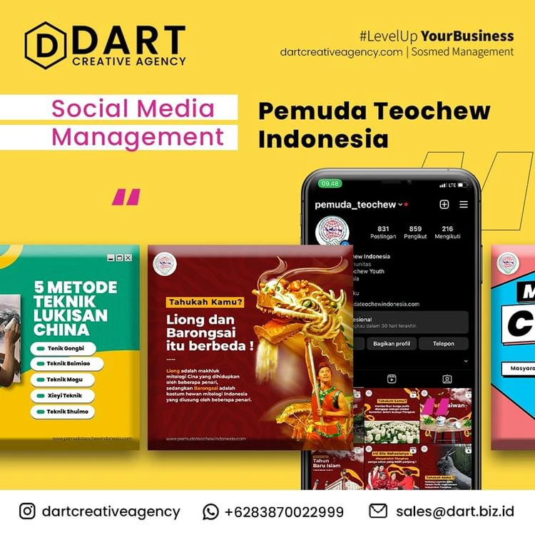 jasa desain feed instagram profesional